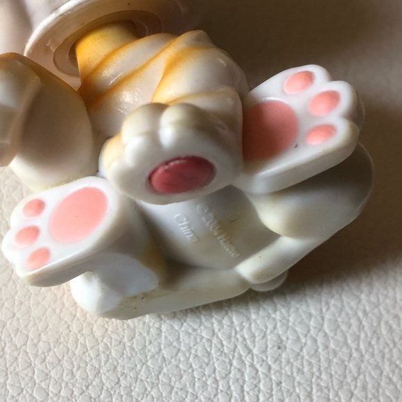 Littlest Pet Shop LPS #46 BULLDOG Orange Tan Cream White Hasbro Bull Dog 2004 - Picture 5 of 6